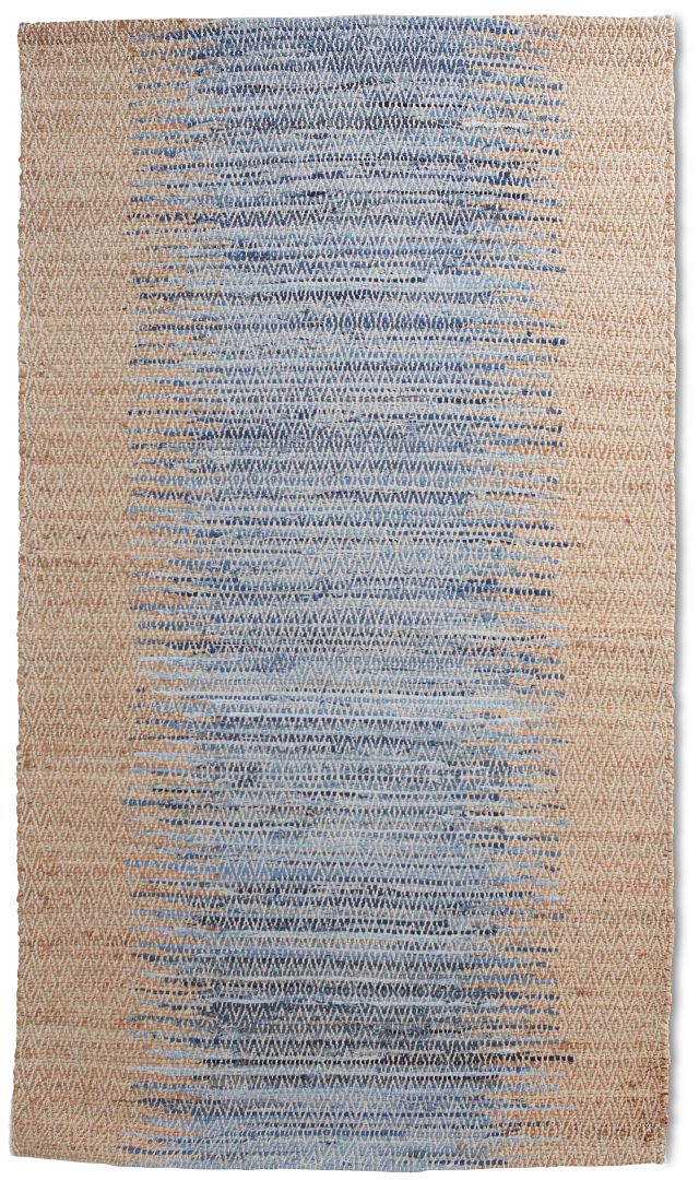 Bagram Blue 5x8 Area Rug