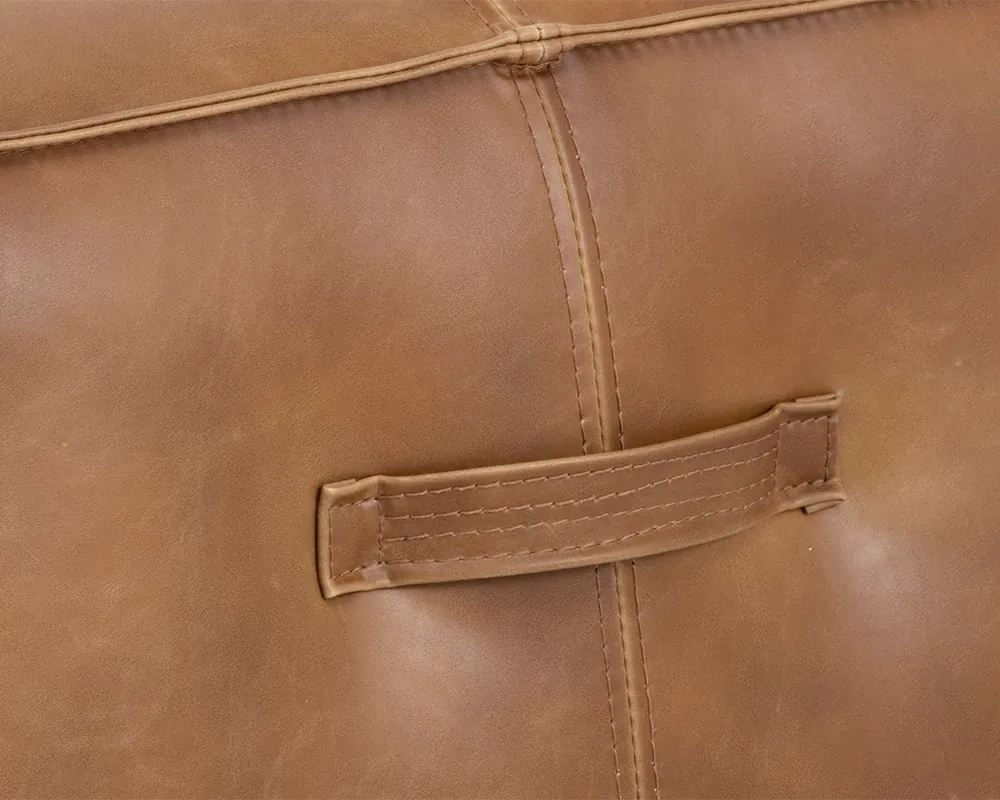 Lenon Brown Accent Ottoman