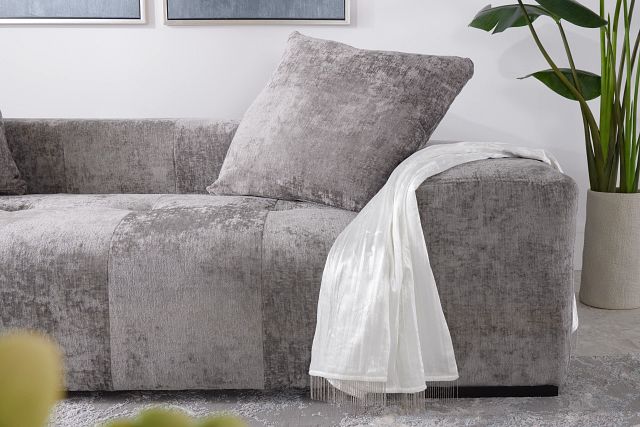 Skylar Gray Fabric Sofa