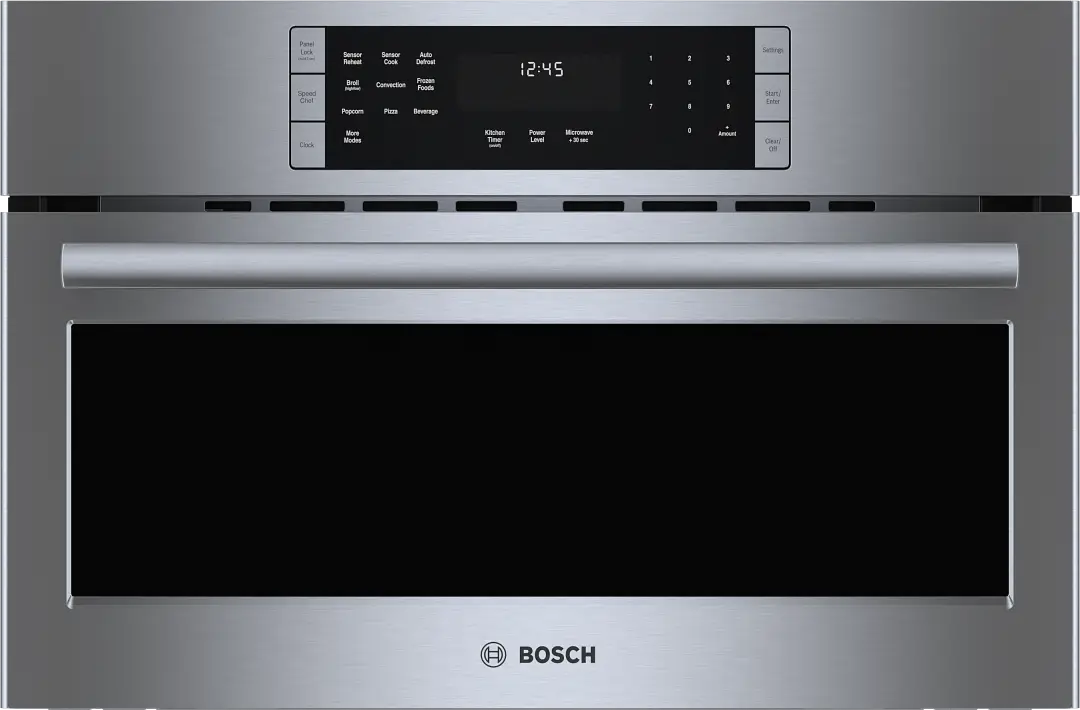 Bosch 800 Series Stainless Steel 30" Built-in Microwave Bosch 800 Series Stainless Steel 30" Built-in Microwave
