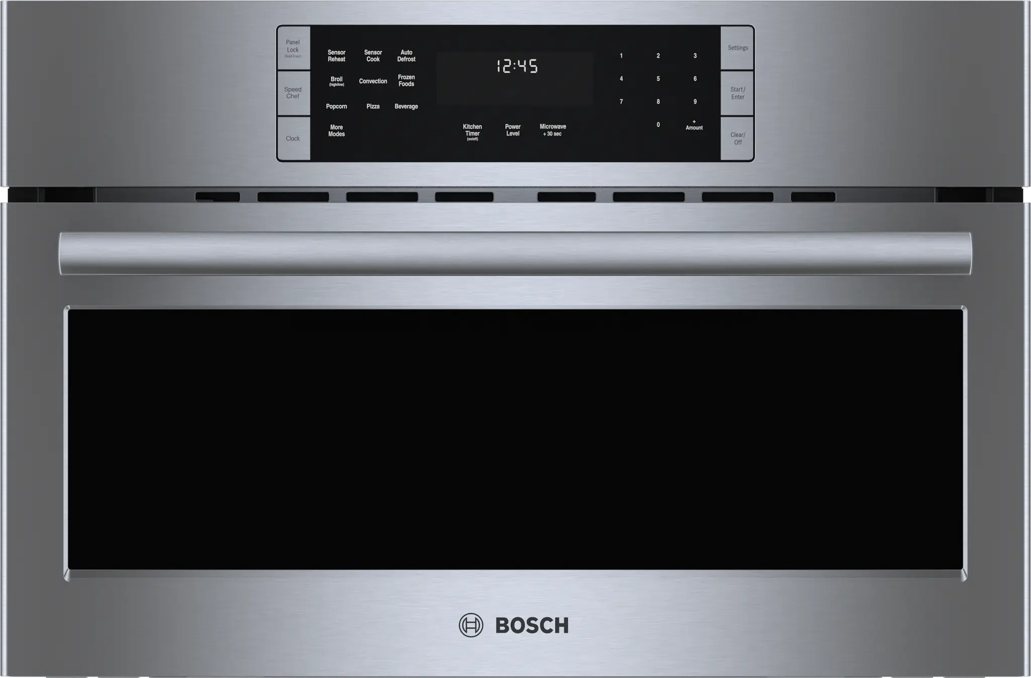 Bosch 800 Series Stainless Steel 30" Built-in Microwave Bosch 800 Series Stainless Steel 30" Built-in Microwave