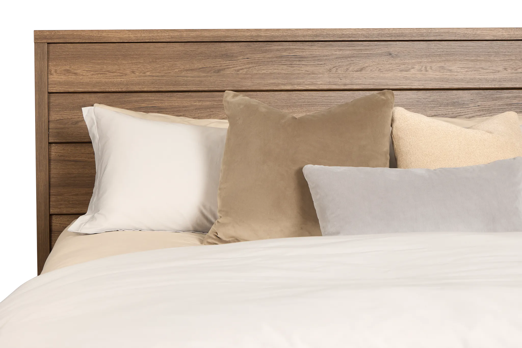 Capraia Dark Tone Panel Bed