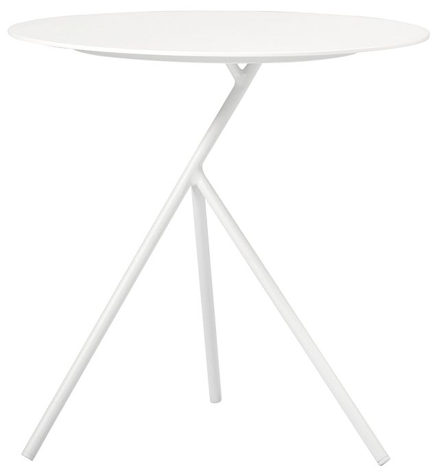 Ibiza White High Accent Table