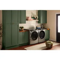 Whirlpool 6720 Series Silver Front Load Electric Dryer
