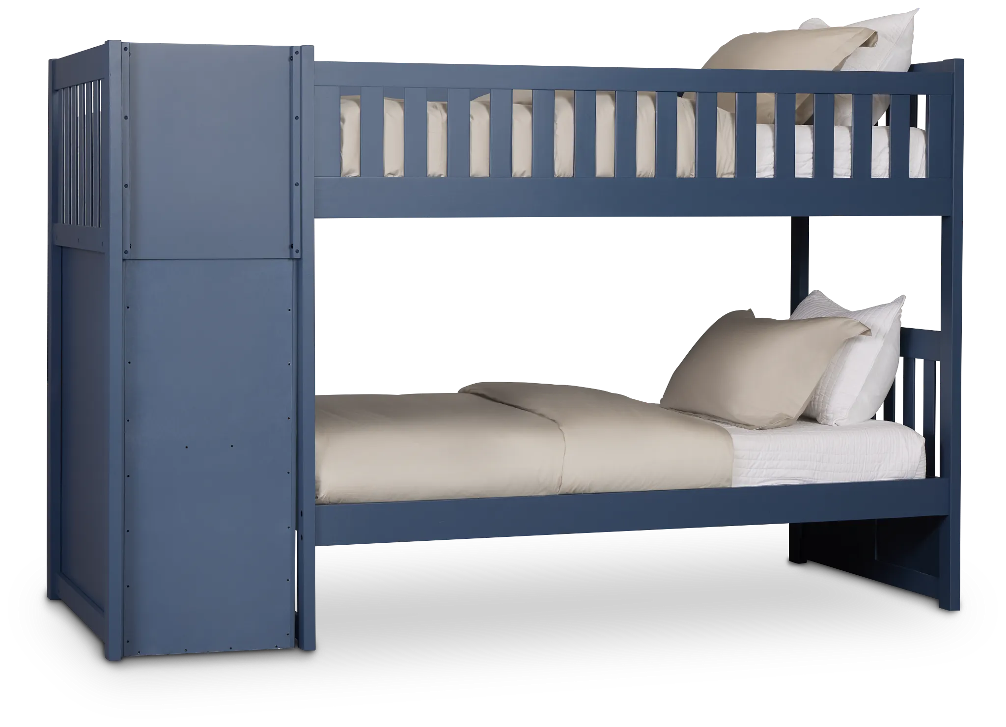 Charleston Dark Blue Step Bunk Bed
