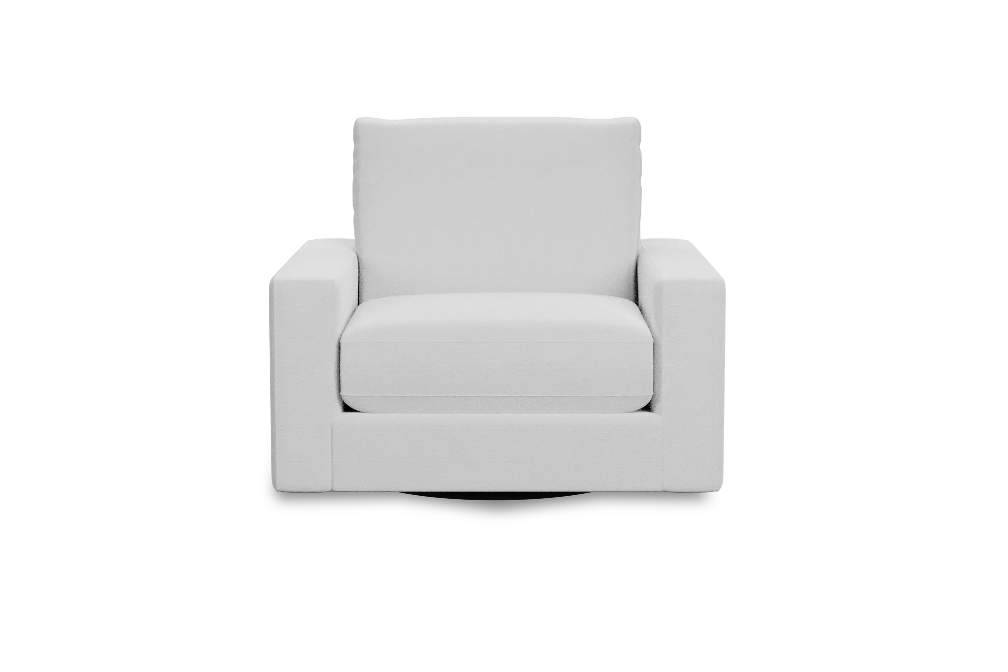 Edgewater Peyton White Swivel Chair