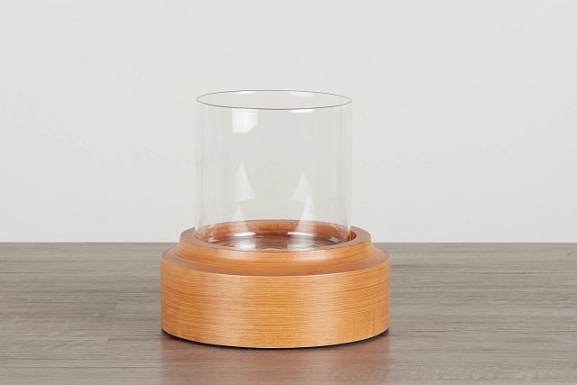 April Beige Large Candle Holder