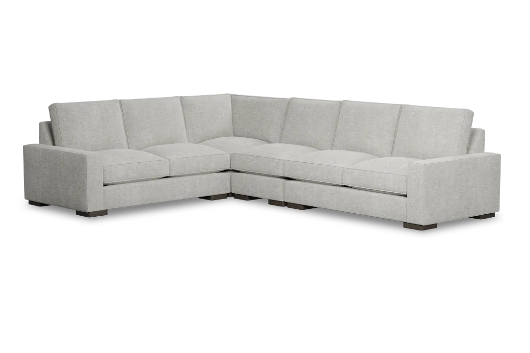 Edgewater Elevation Khaki Medium Two-arm Sectional