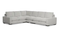 Edgewater Elevation Khaki Medium Two-arm Sectional