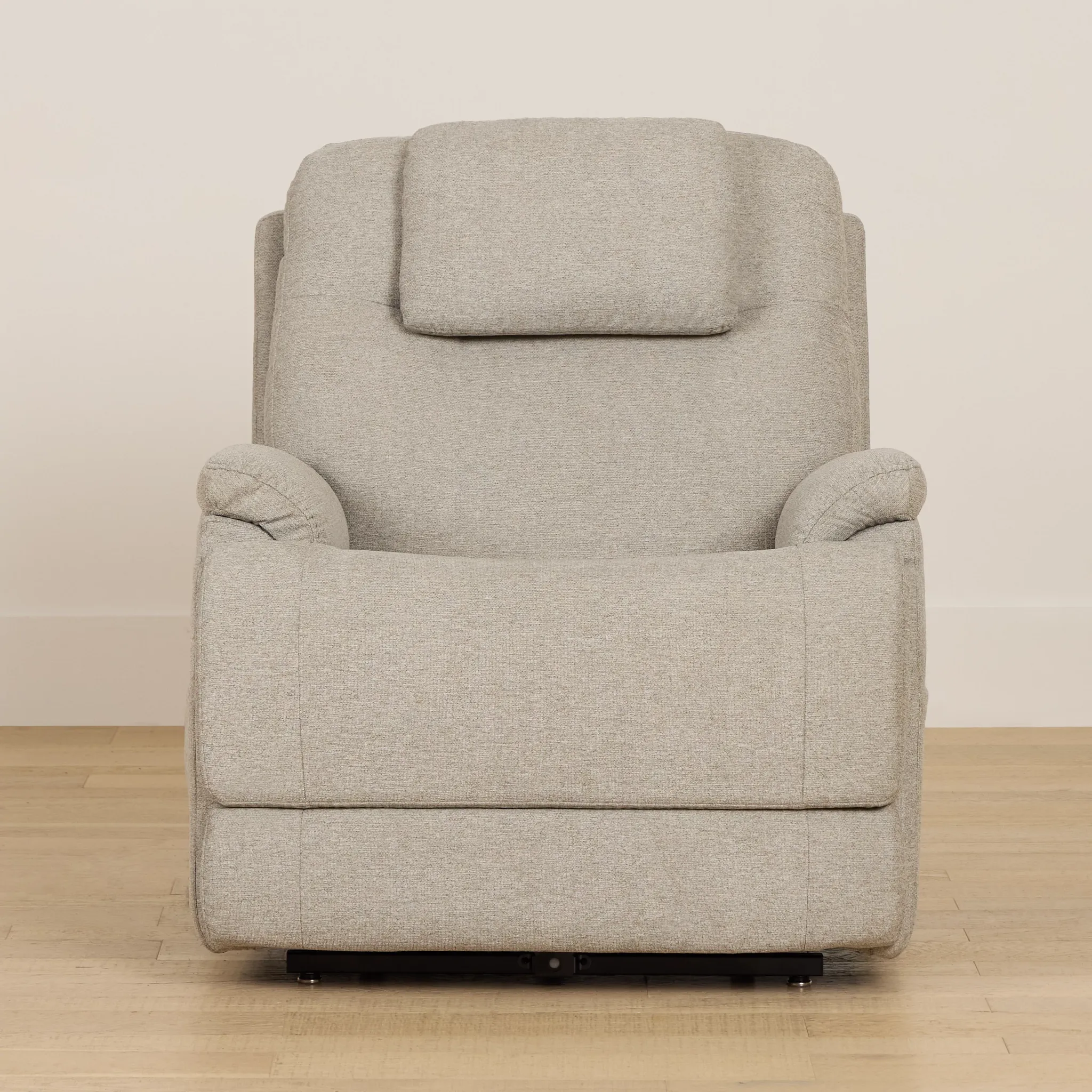 Zecliner Model 2 Light Gray Fabric Power Lift Recliner