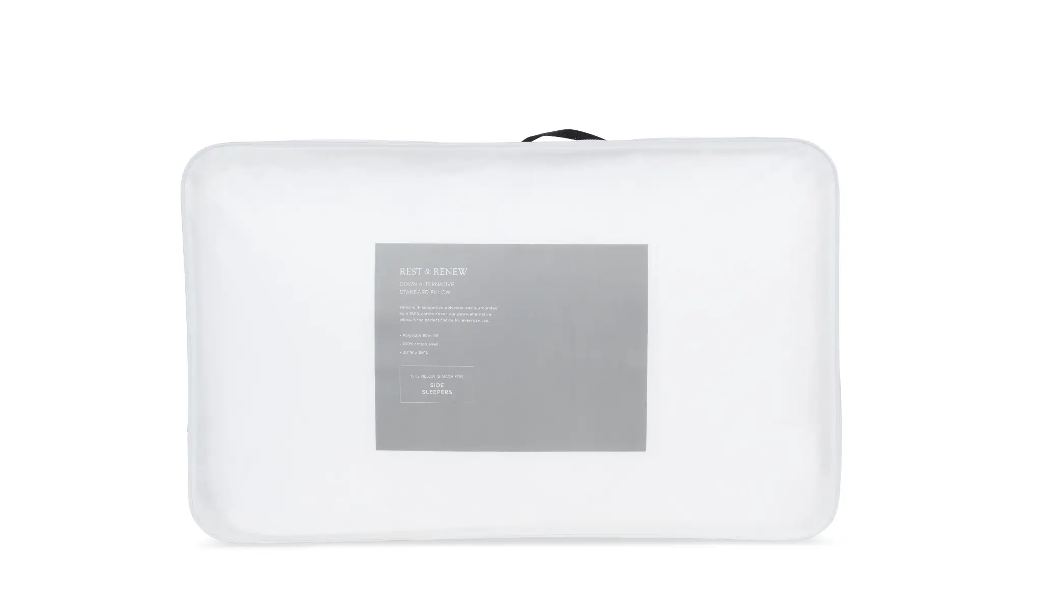 Rest & Renew Down Alternative Firm Side Sleeper Pillow Rest & Renew Down Alternative Firm Side Sleeper Pillow