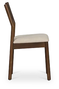 Rochester Dark Tone Upholstered Side Chair