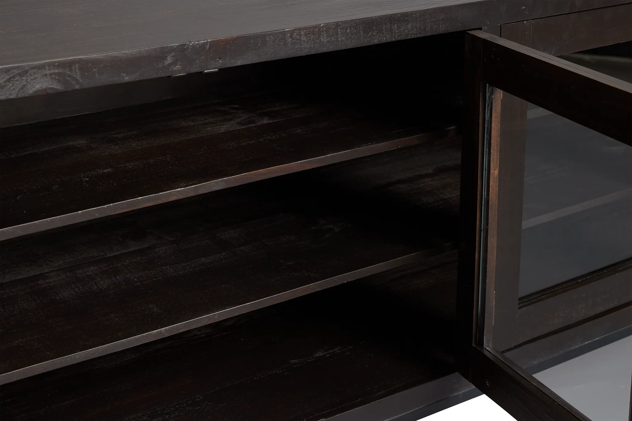 Rainier Dark Tone Four-door Cabinet