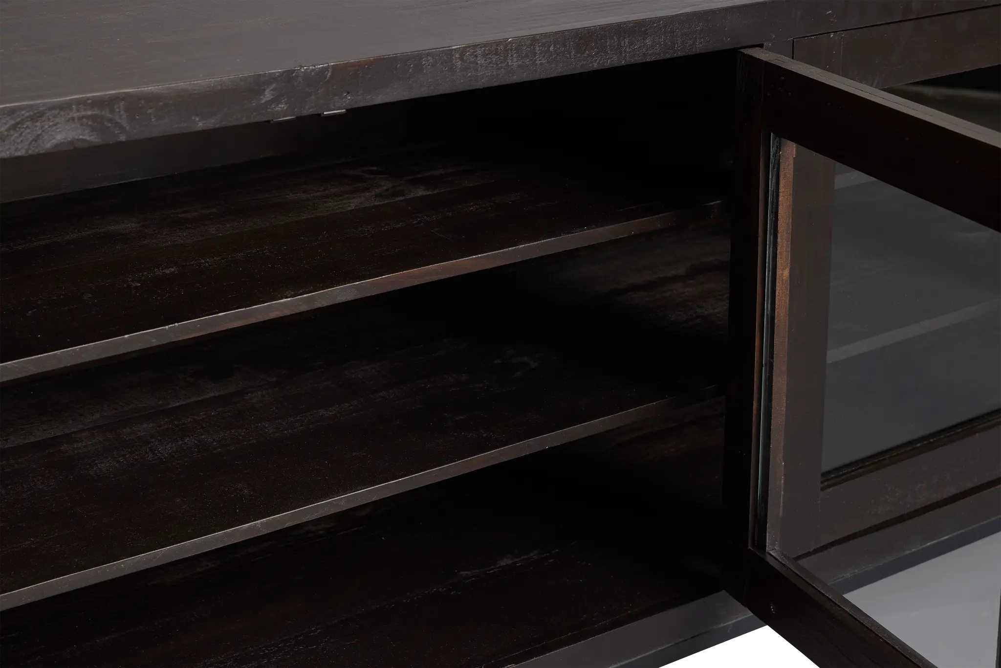 Rainier Dark Tone Four-door Cabinet Rainier Dark Tone Four-door Cabinet