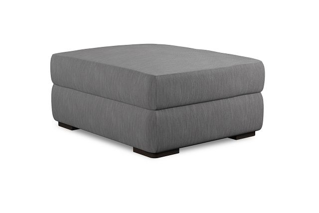 Edgewater Revenue Gray Ottoman