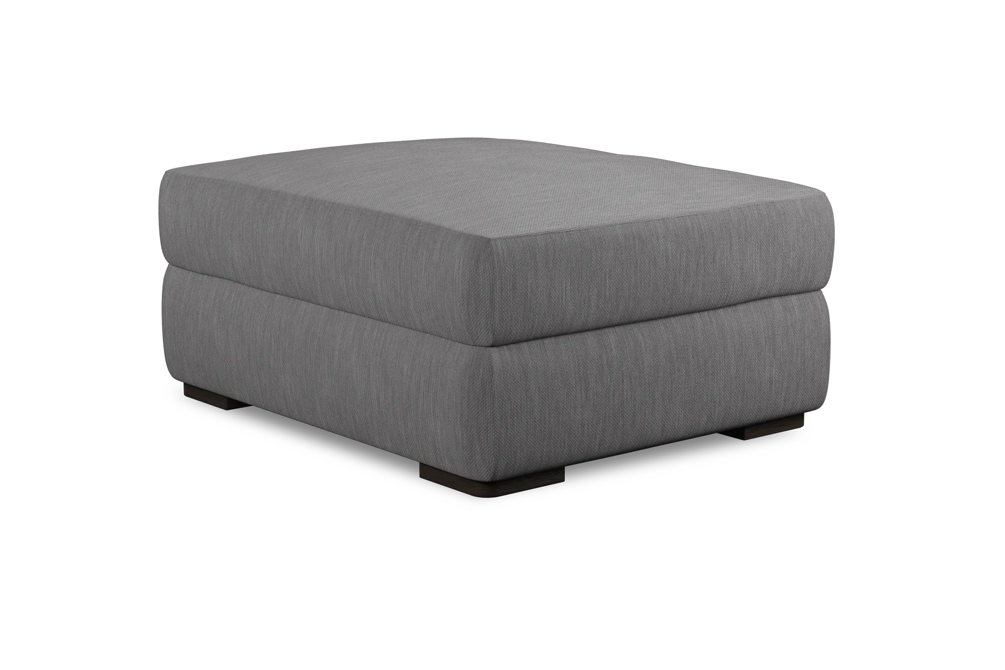 Edgewater Revenue Gray Ottoman