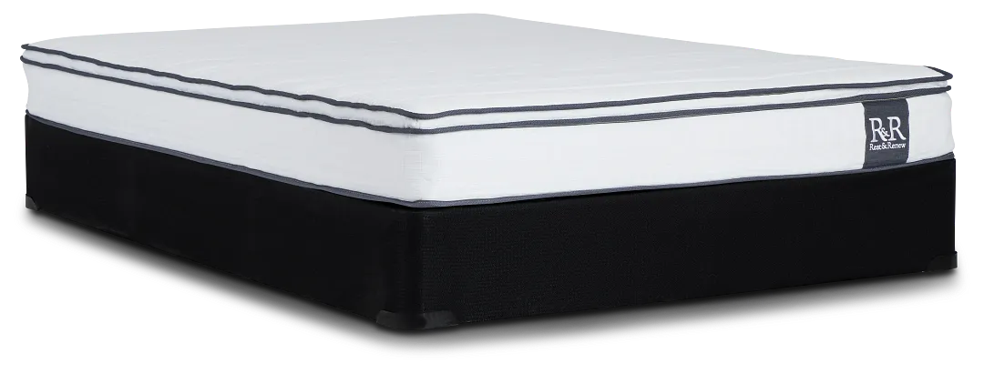 Rest & Renew By Zinus 8" Hybrid Mattress Set