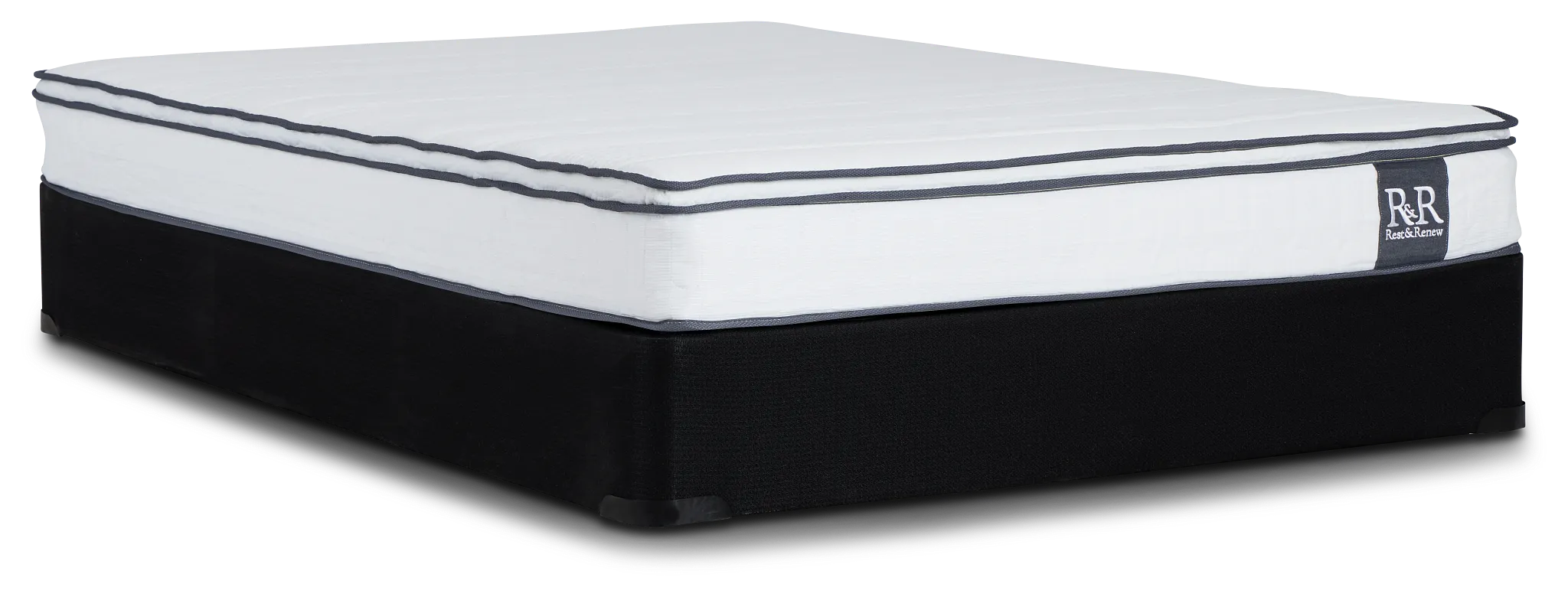 Rest & Renew By Zinus 8" Hybrid Mattress Set