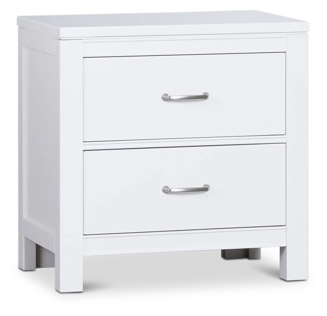 Carolina White Nightstand