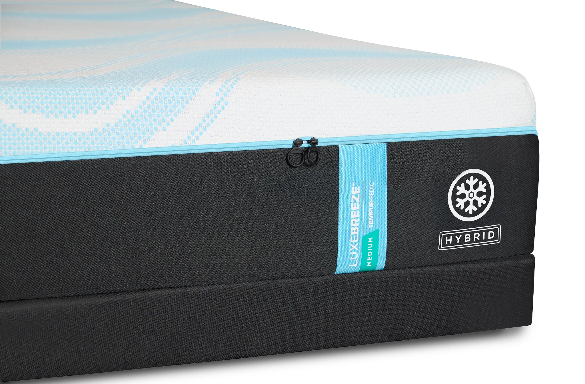 Tempur-pedic Tempur-luxebreeze Medium Low-profile Mattress Set