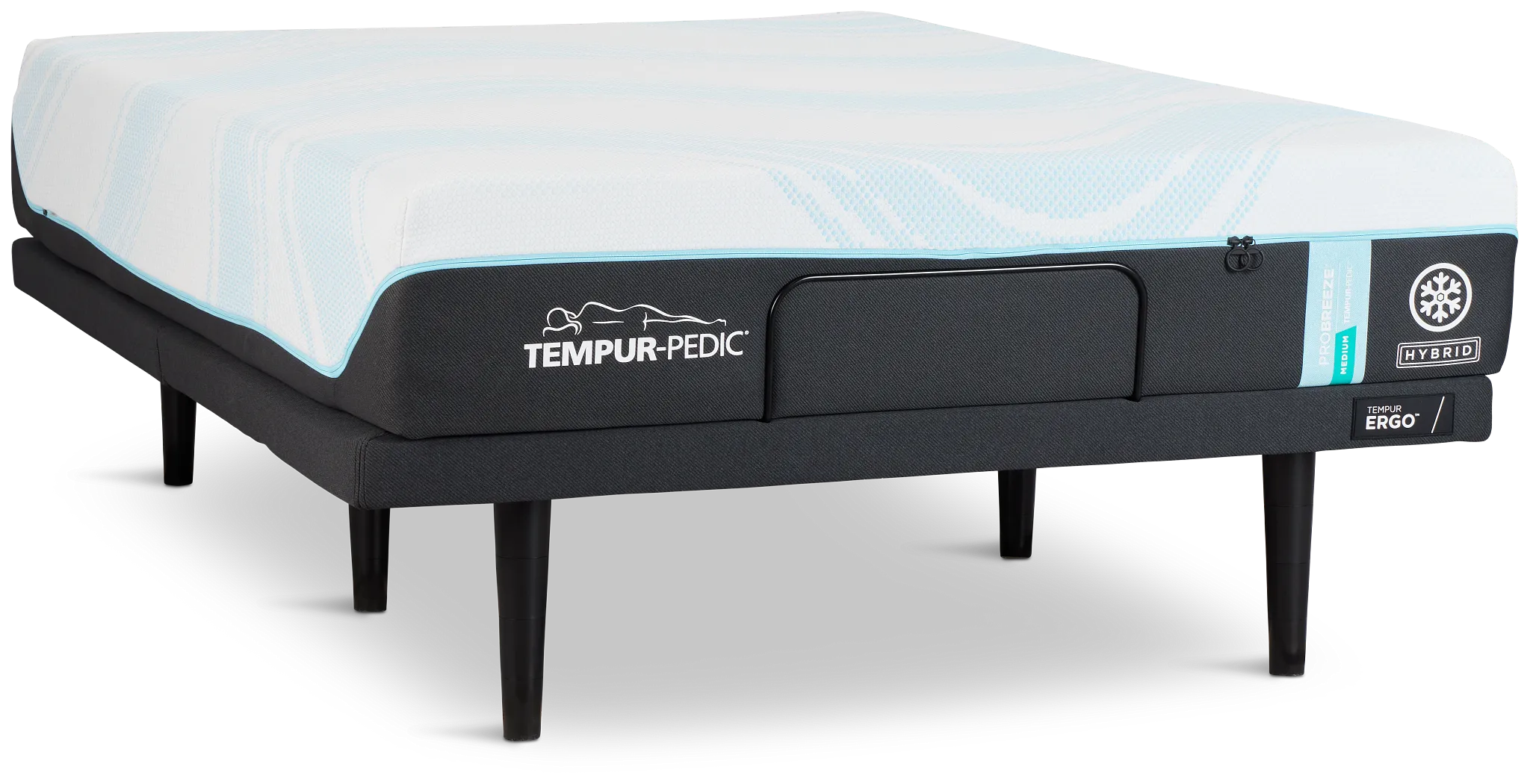 Tempur-pedic Tempur-probreeze Medium Ergo 3.0 Adjustable Mattress Set