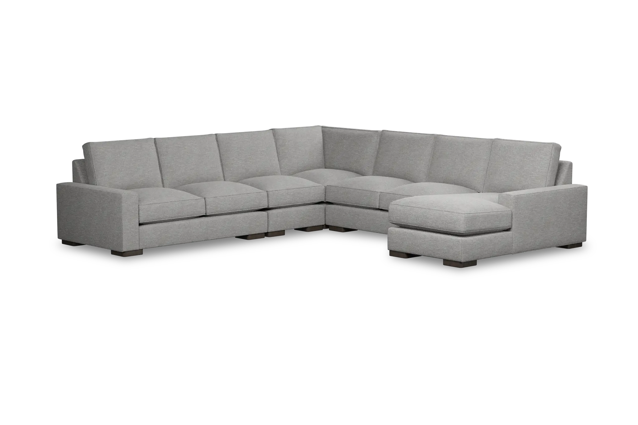 Edgewater Victory Gray Large Right Chaise Sectional Edgewater Victory Gray Large Right Chaise Sectional