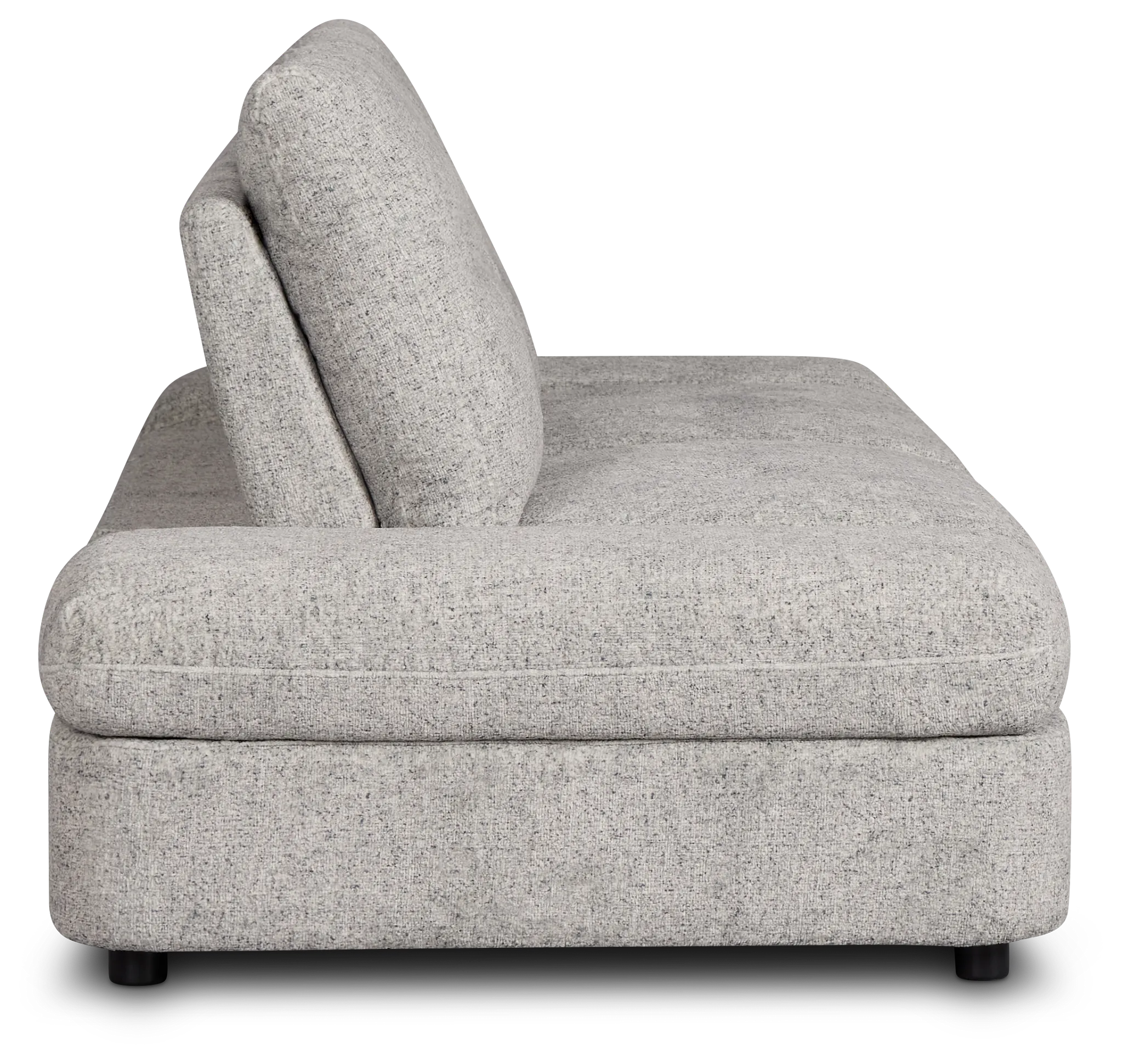 Mila Gray Fabric 2-piece Modular Power Reclining Sofa