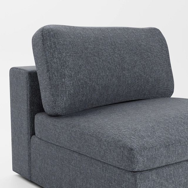 Destin Elevation Gray Fabric Swivel Chair