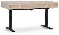 Burbank Light Tone Height Adjustable Standing Desk