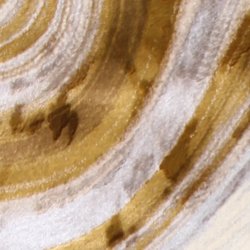 GOLD Rug Art Gold 8x10 Area Rug