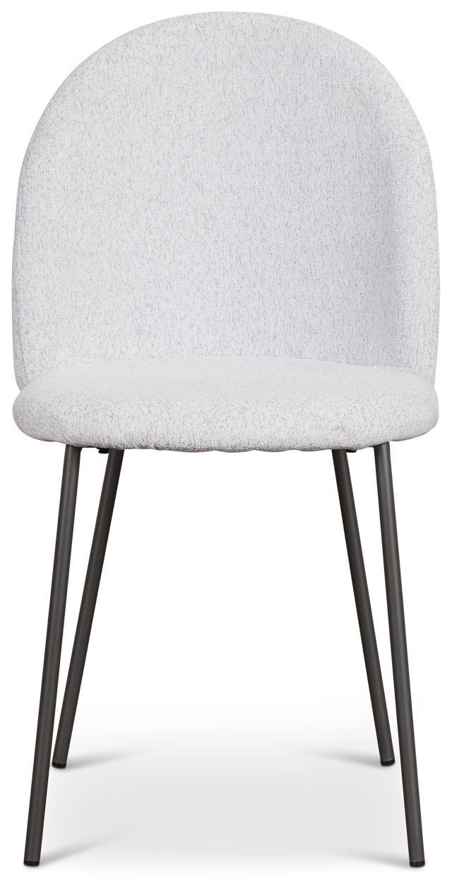 Brentwood Light Gray Upholstered Side Chair