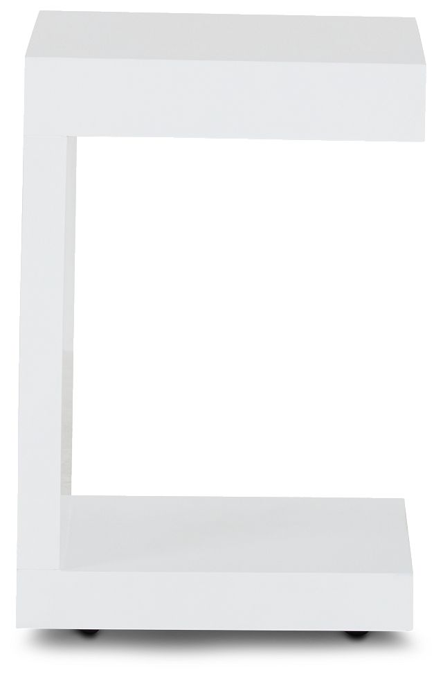Chase White End Table