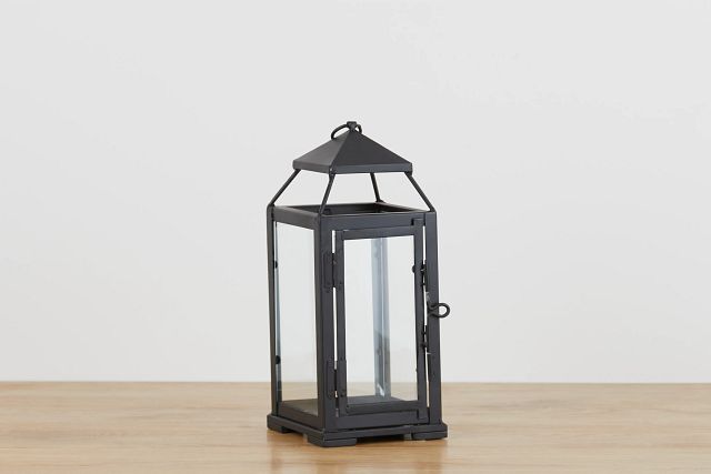 El Paso Black Small Lantern