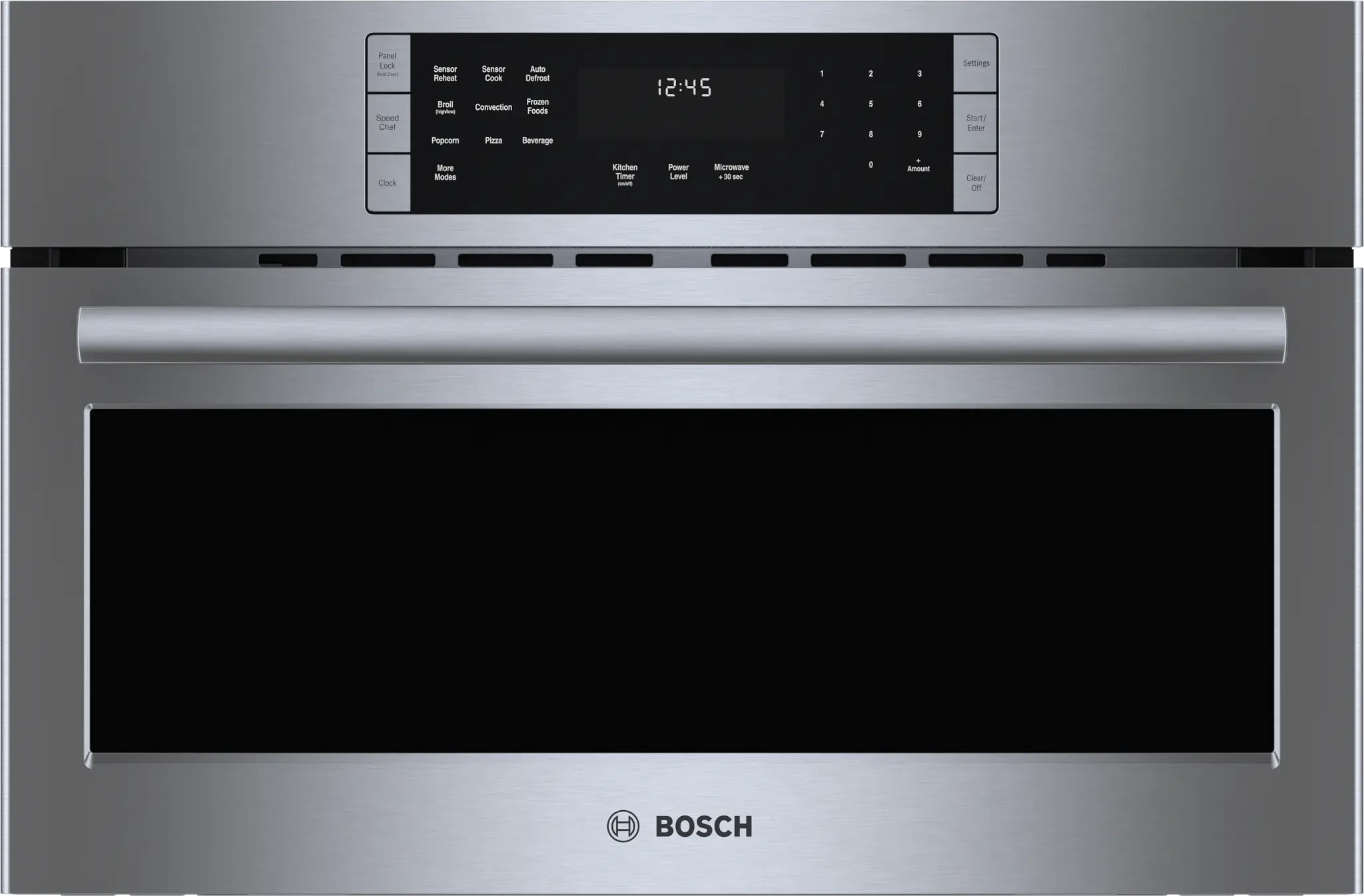 Bosch 800 Series Stainless Steel 30" Built-in Microwave Bosch 800 Series Stainless Steel 30" Built-in Microwave