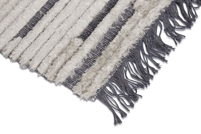 Misha Gray 5x8 Area Rug