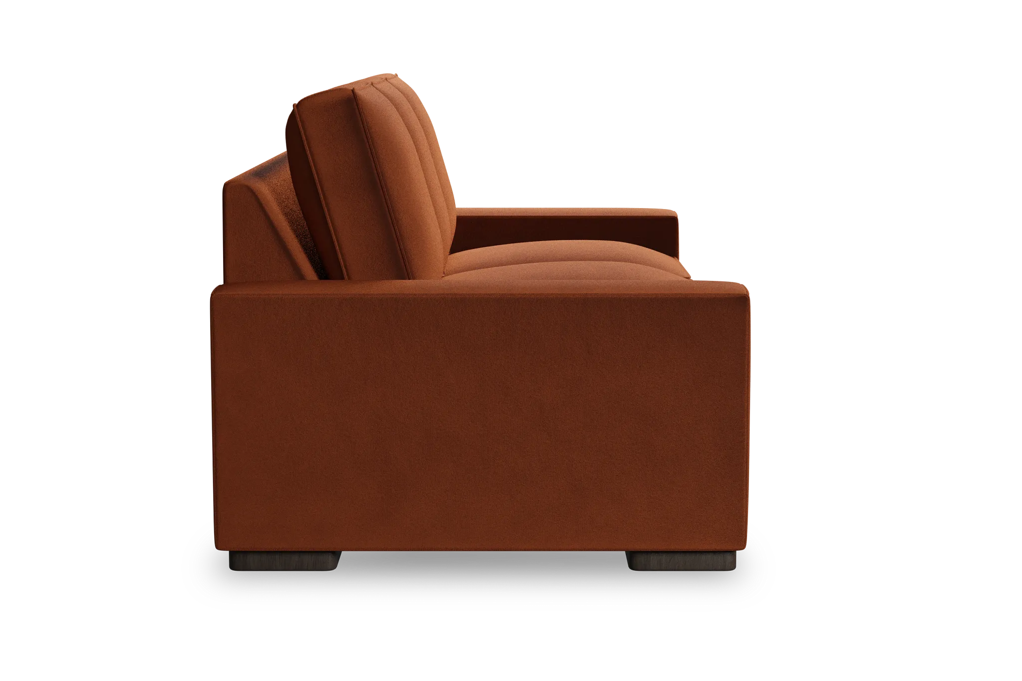 Edgewater Joya Orange 84" Sofa W/ 3 Cushions