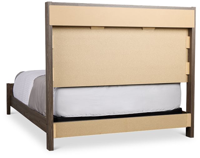 Warren Gray Panel Bed