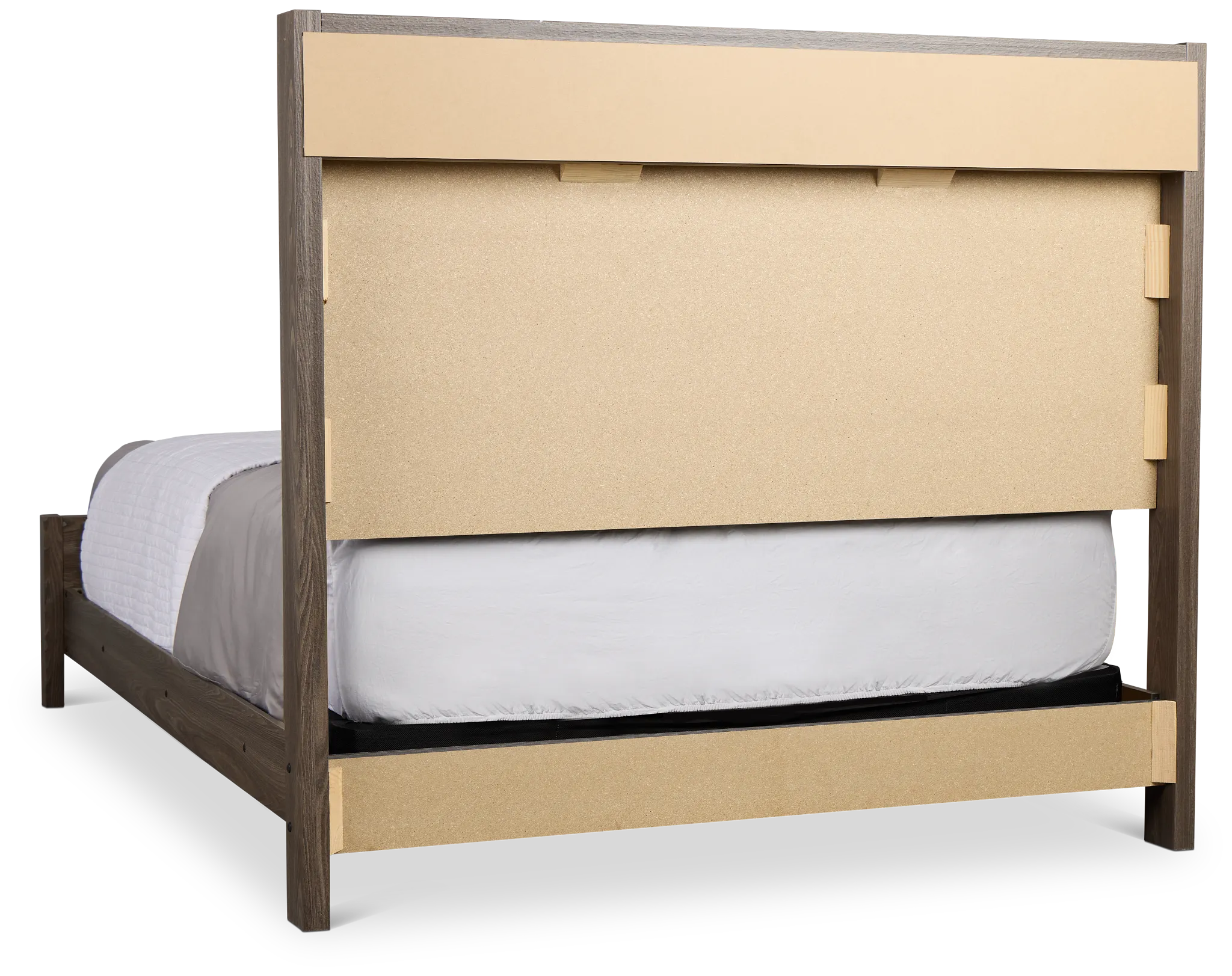 Warren Gray Panel Bed