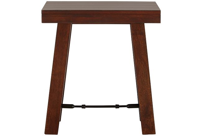 Kona Grove Dark Tone Chairside Table Living Room End Tables City Furniture