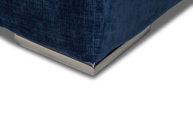 Brielle Blue Fabric Medium Left Chaise Sectional (7)
