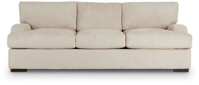 Alpha Beige Fabric Sofa (2)