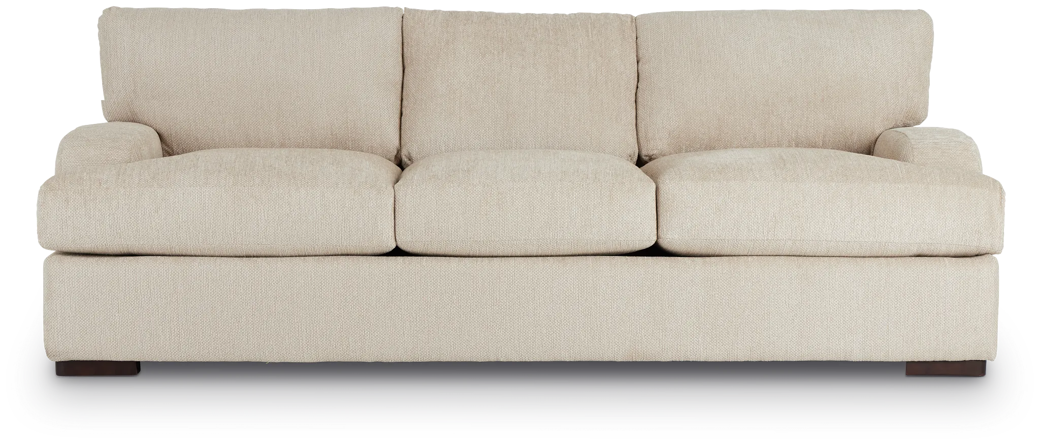 Alpha Beige Fabric Sofa