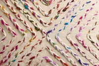 Vargas Multicolored Square Accent Pillow