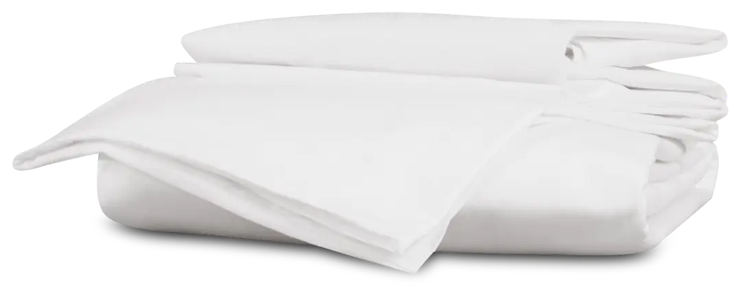 Rest & Renew Percale Cotton White 200 Thread Sheet Set Rest & Renew Percale Cotton White 200 Thread Sheet Set
