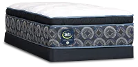 Perfect Sleeper Bay City Plush Low-profile Mattress Set