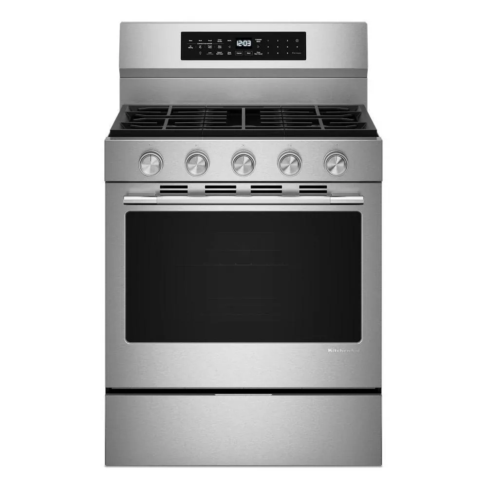 Kitchenaid 530 Series Stainless Steel Gas Range