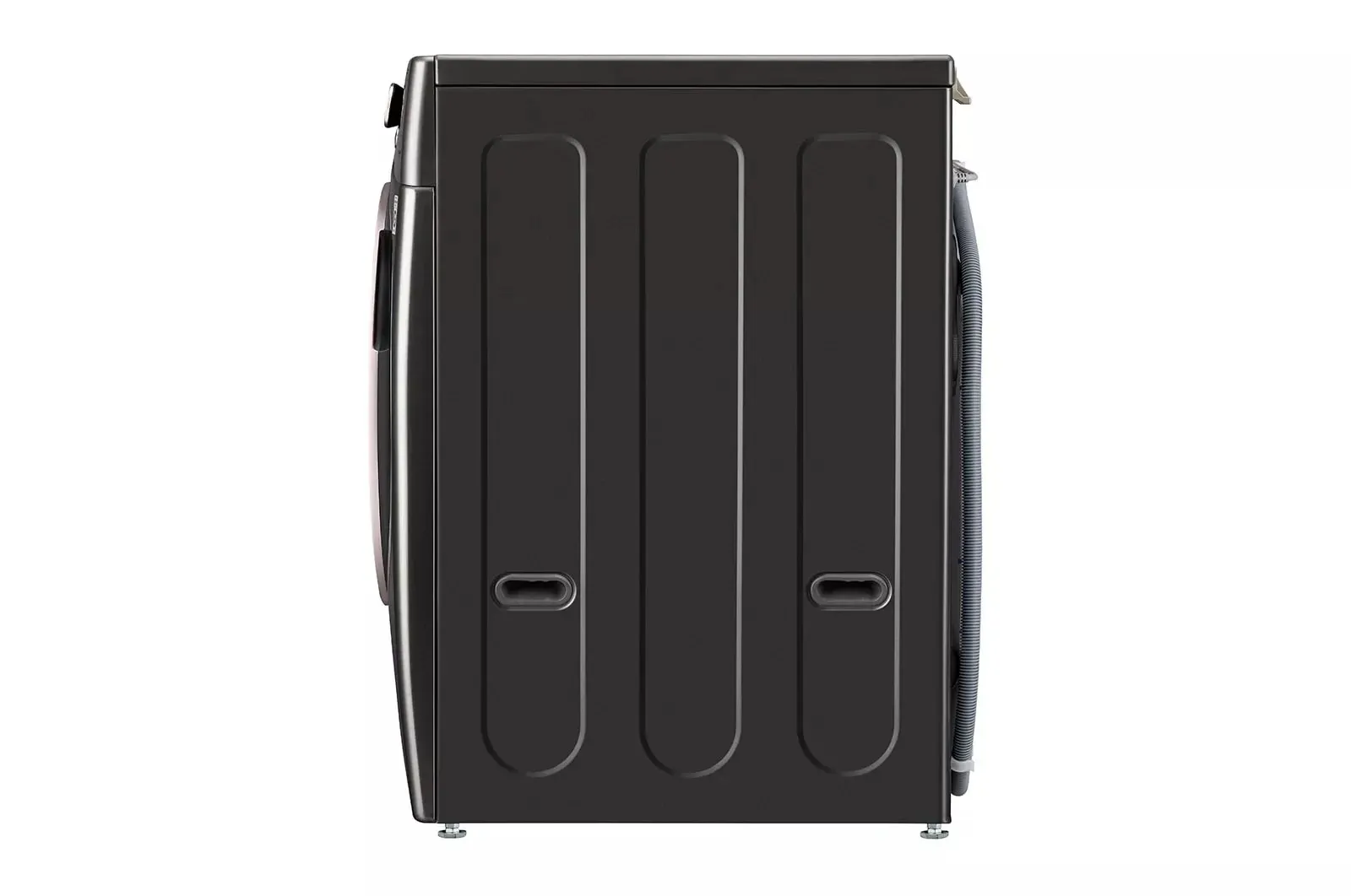 Lg 4000 Series Black Front Load Washer