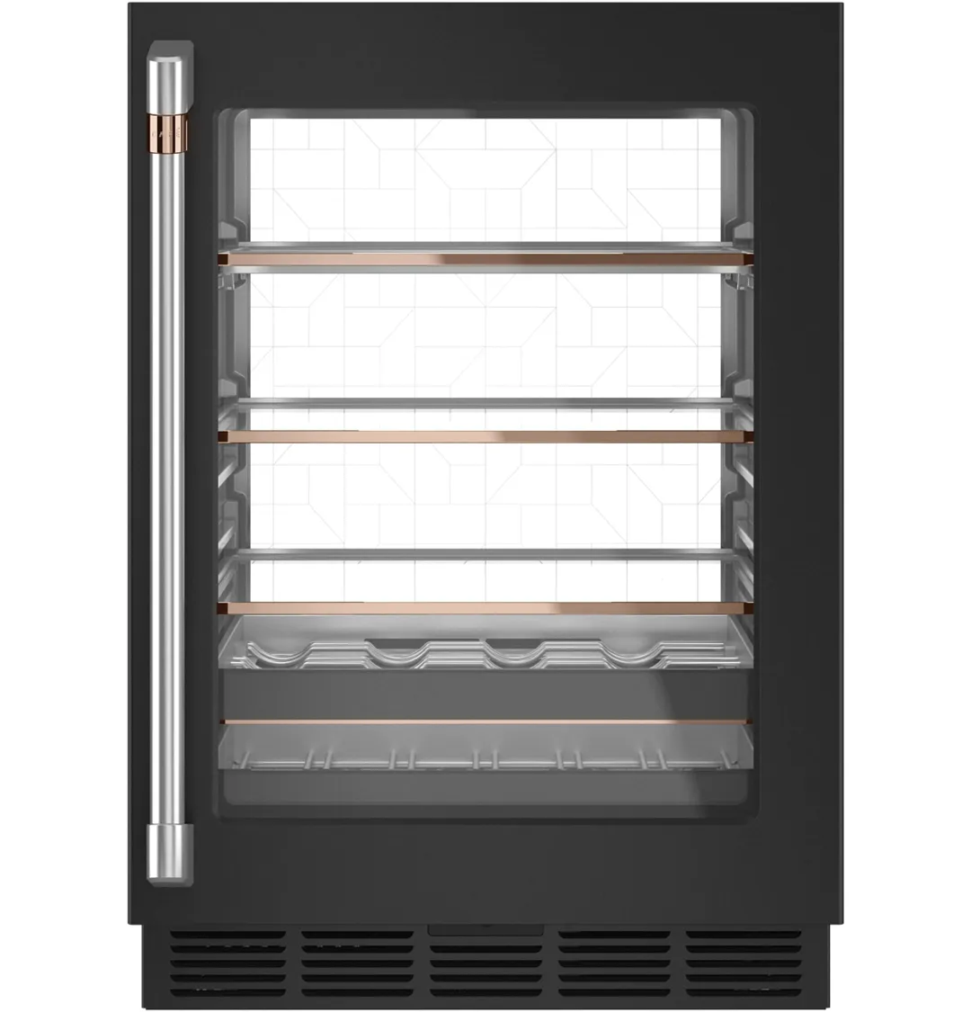 Cafe 06 Series Black Beverage Center