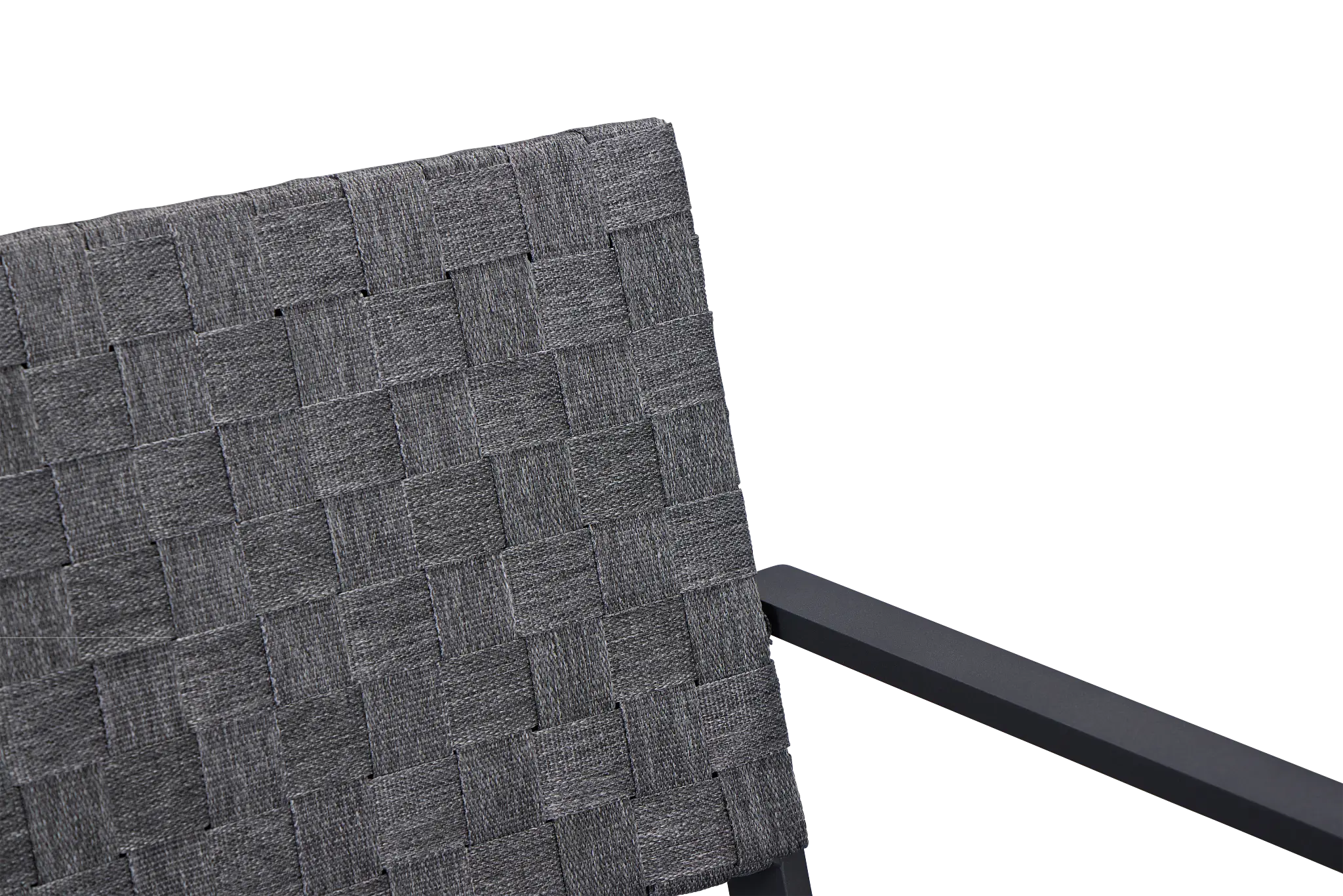 Barbados Light Gray Woven Arm Chair Barbados Light Gray Woven Arm Chair