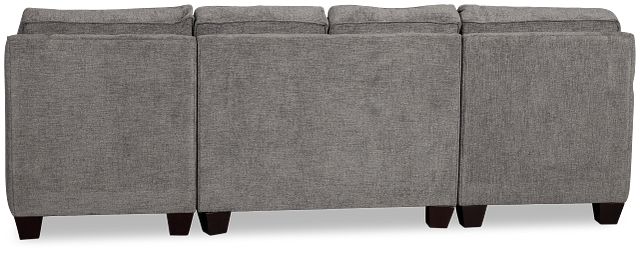 Andie Dark Gray Fabric U-shaped Sectional